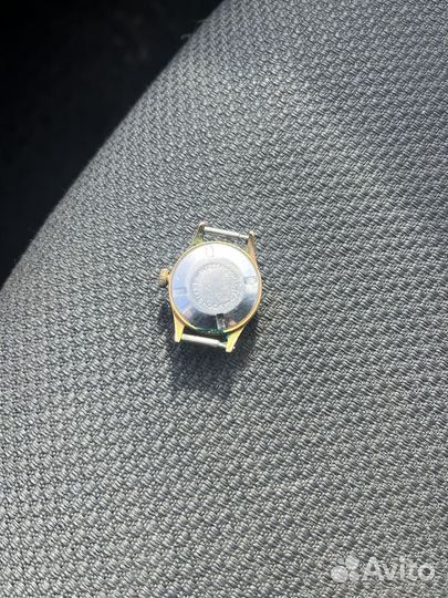 Часы слава позолоченые