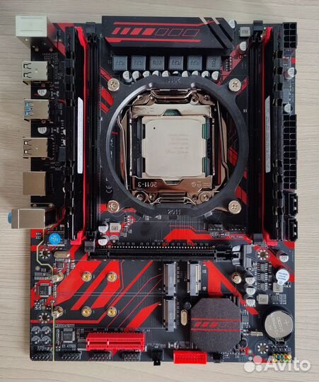Комплект X99 intel 2667v4 8 ядер 16Гб DDR4