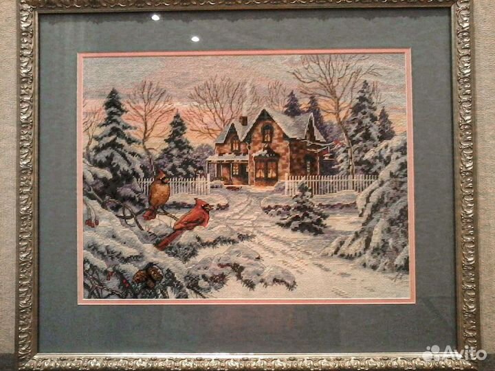 Ручная вышивка крестиком под заказ