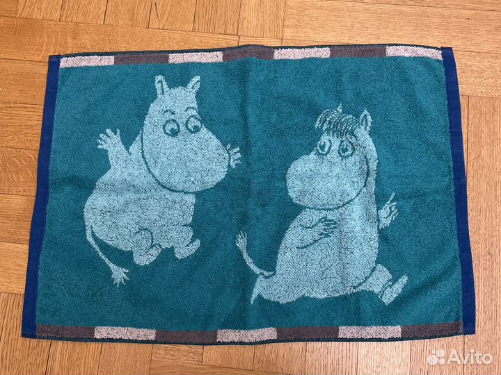 Полотенце с бегемотиками