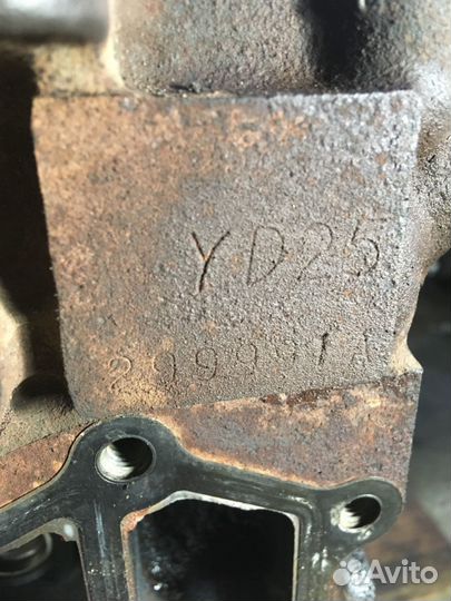 Шорт блок двигателя на ниссан NP300