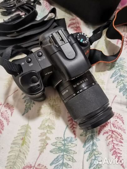 Фотоаппарат Sony alpha 200