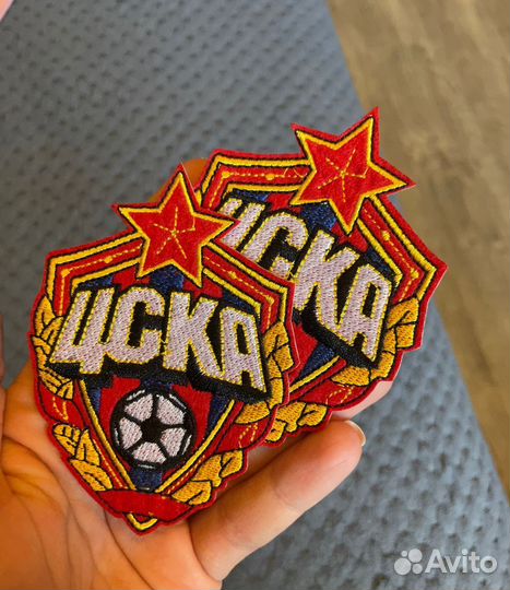 Нашивка патч цска