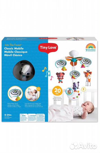 Детский мобиль в кроватку