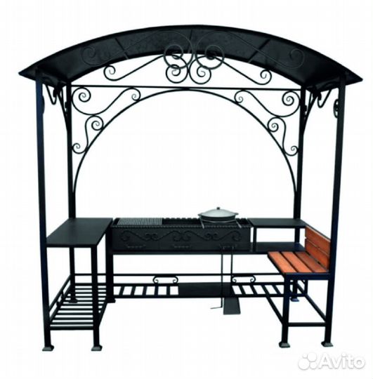 Мангал на дачу кованый