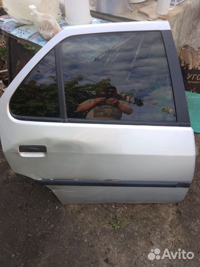 Балка и дверь Пежо 306