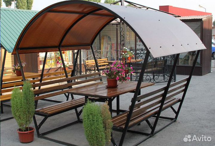Беседка металлическая
