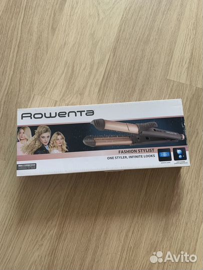 Выпрямитель для волос rowenta, плойка 3 в 1