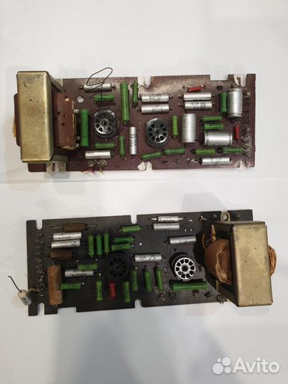 Плата усилителя на 6ф5п; усилитель низких часоот