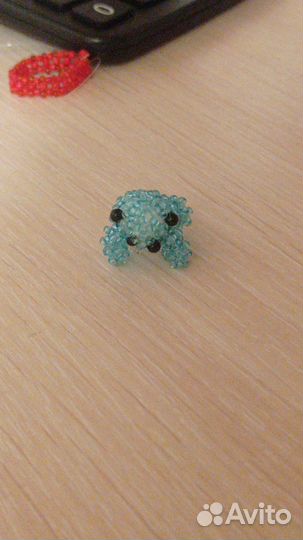 Амигуруми из бисера паук