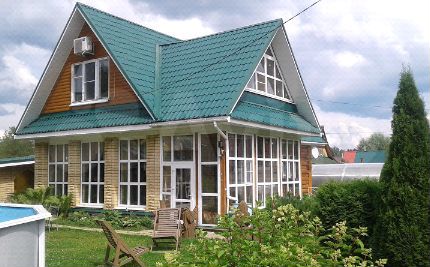 Дом 130 м² на участке 60 сот.