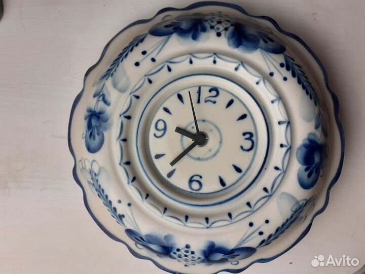 Часовой механизм, настенные, каминные часы Гжель