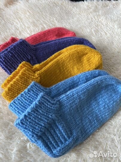 Носочки вязанные