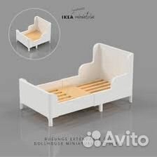 Детская кровать IKEA раздвижная(Бусунге)