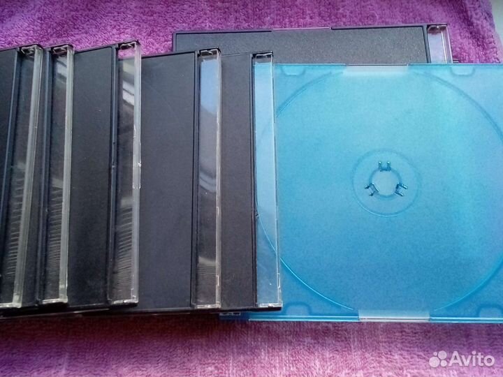 Кейсы для хранения CD и DVD дисков тонкие