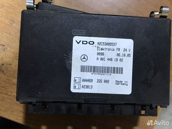 А0014461902 Блок управления FR Мерседес (Mercedes