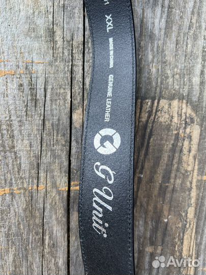 Ремень новый g-unit кожаный