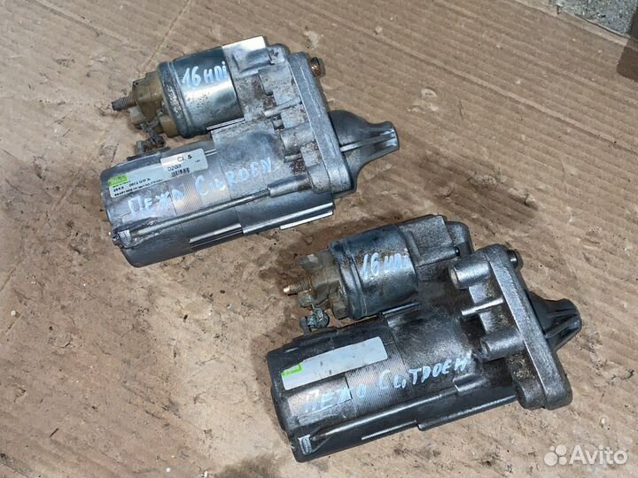 Стартер Valeo D7G3 1.6hdi Пежо Ситроен