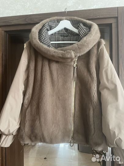 Норковая куртка автоледи