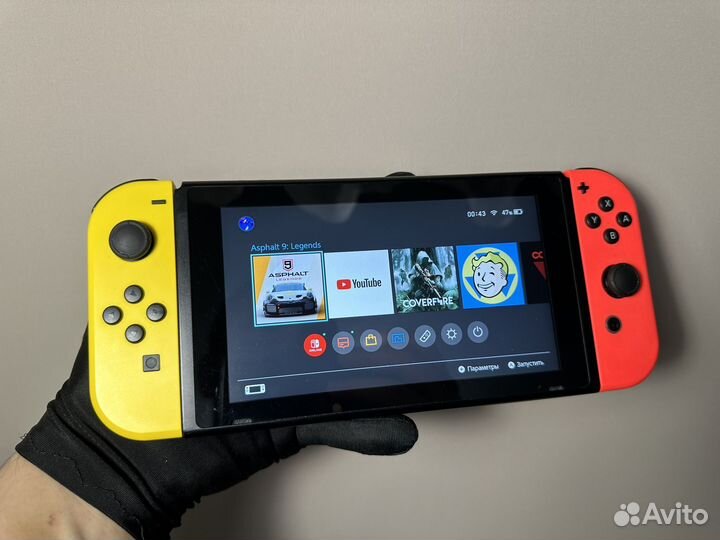 Портативная игровая приставка nintendo switch