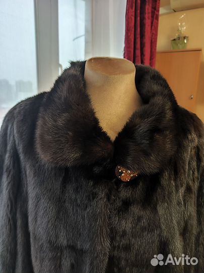Шуба норковая 50 52 длинная
