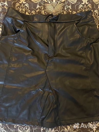 Кожанная юбка