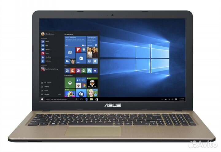 Asus Vivobook Gold, 8Gb DDR4, игровая Nvidia 2Gb