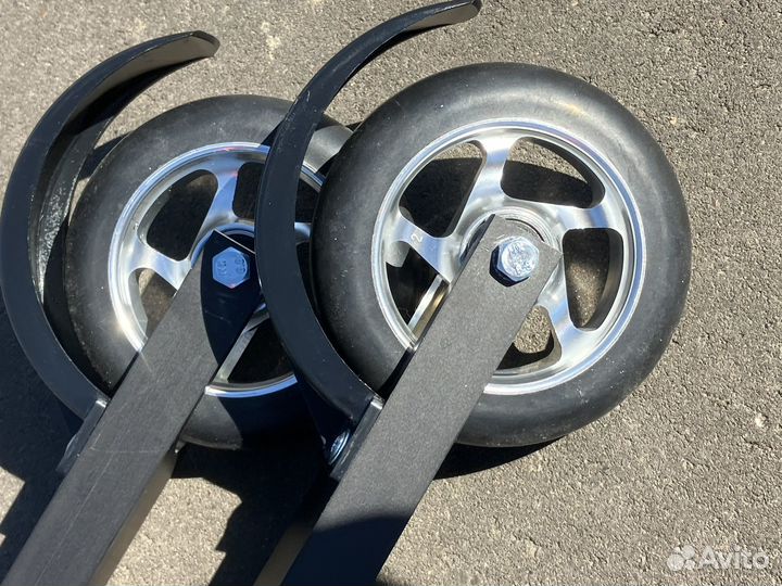 Лыжероллеры elva SK620R колеса алюмин 2,5 100x24мм