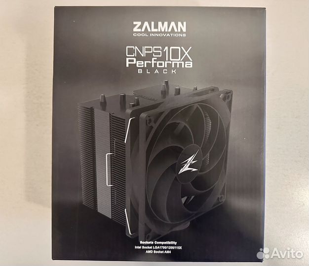 Кулер Zalman cnps 10X Perfoma Black