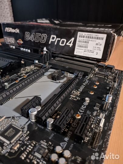 Материнская плата am4 b450 pro4
