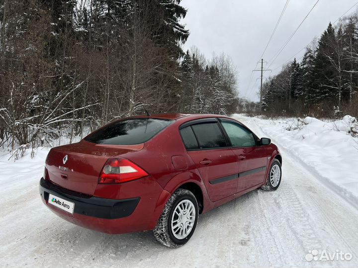 Renault Megane 1.6 AT, 2004, 344 000 км