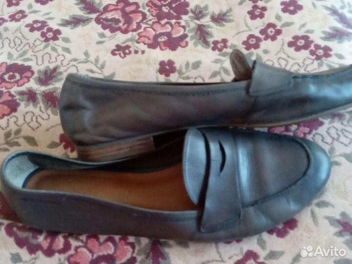 Мокасины Tamaris кожаные