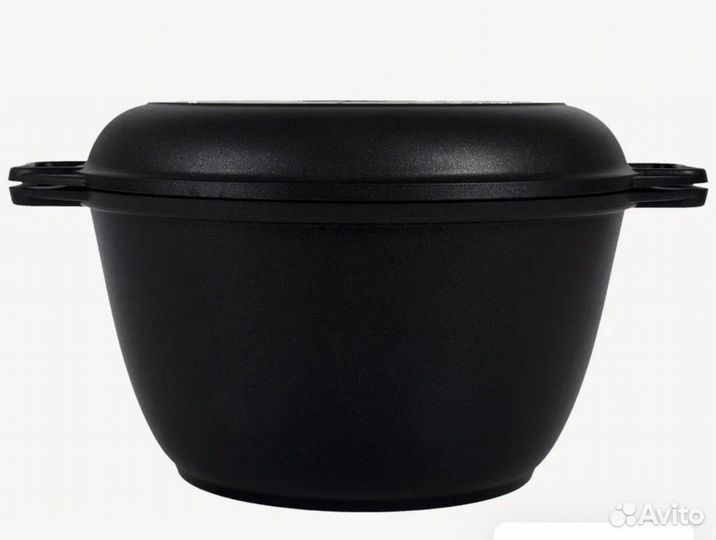 Казан kukmara Традицияс крышкой-сковородой