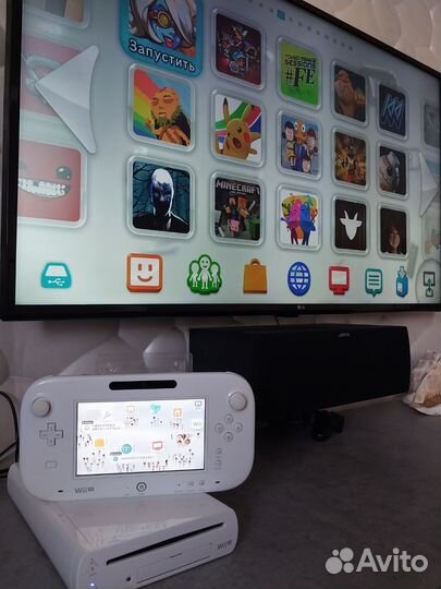 Nintendo Wii U 32+500 GB 150 игр прошитая Нинтендо