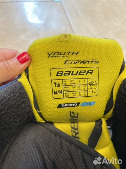 Хоккейные шорты bauer 2s pro yth m детские
