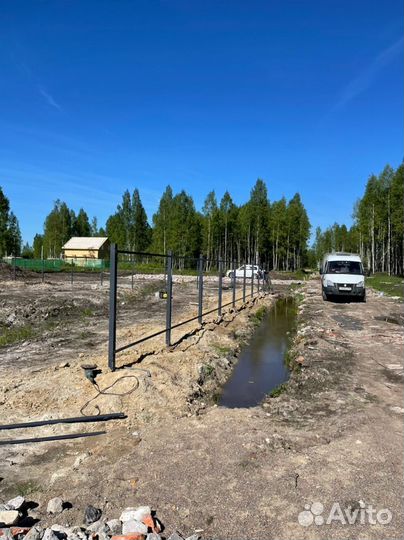 Сваи заборные