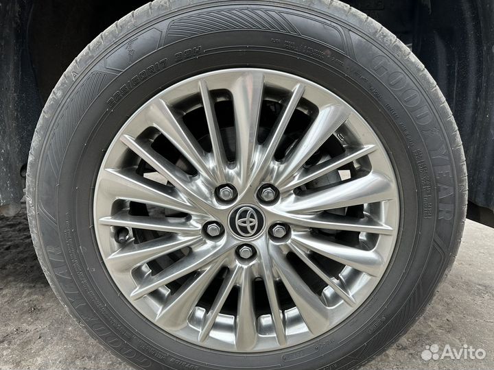 Колеса на toyota alphard harrier