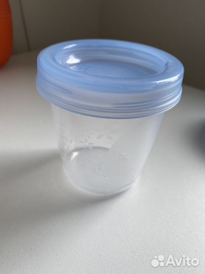Контейнер для хранения грудного молока avent
