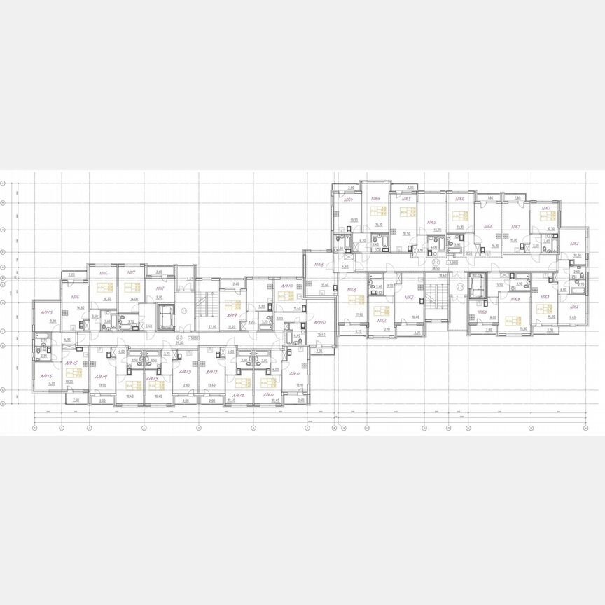 2-к. квартира, 44,8 м², 2/6 эт.