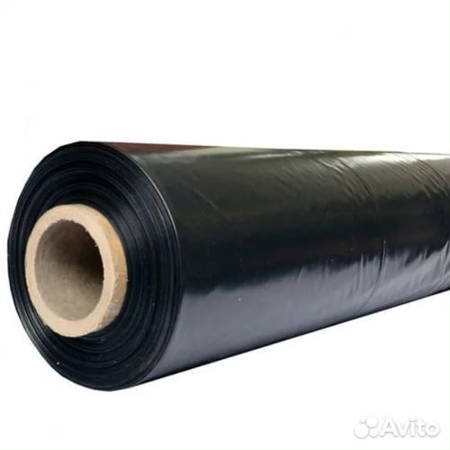 Пленка черная Изостронг 200 мк 3 м рукав 1,5 м