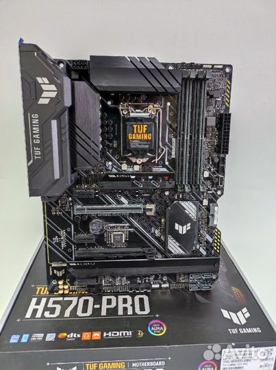 Мат.плата asus TUF gaming H570-PRO (1200, H570) К