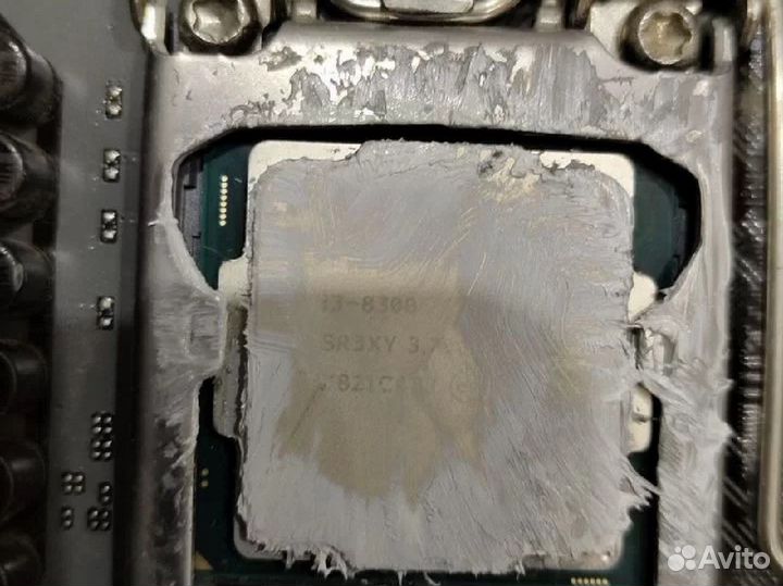 Мат. плата asus B360M-E TUF+Core i3 8300+DDR4 16GB