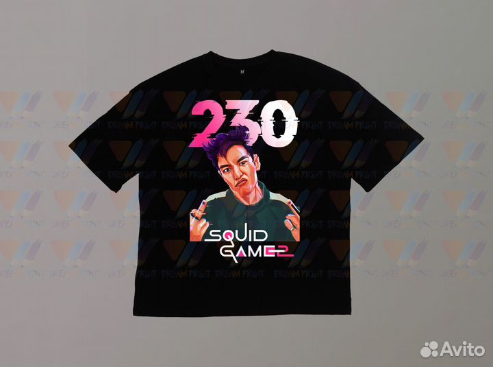 Футболка Игра в кальмара 230. Squid Game 2