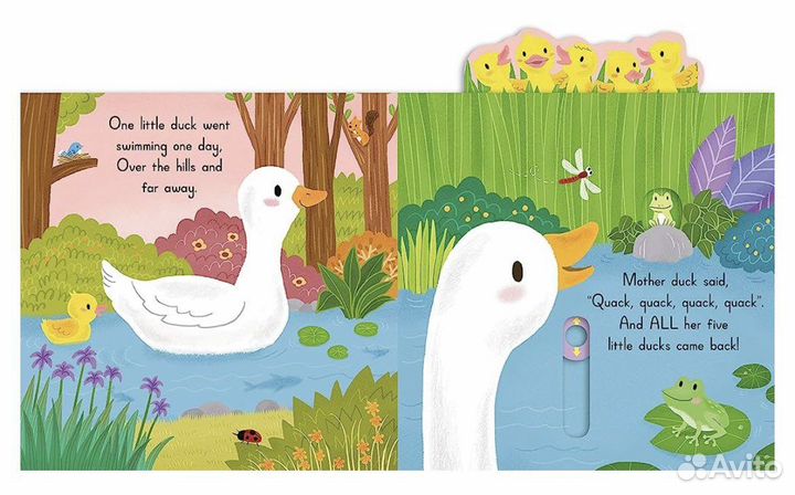 Five Little Ducks книга на английском для детей