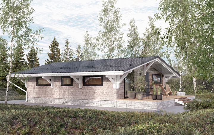 Дом 109 м² на участке 10 сот.