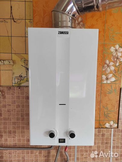 Газовая колонка бу zanussi