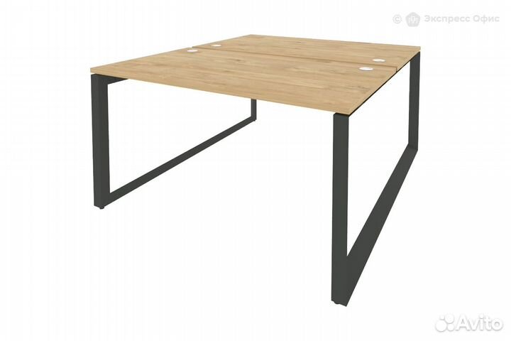 Стол-бенч двойной на О-образном м/к Onix O.MO-D.RS