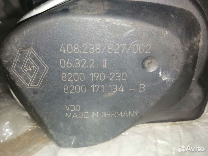 Дроссельная заслонка Renault Megan 2, 1.6, K4M812