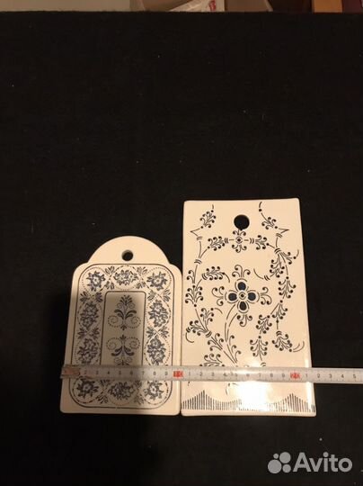 Сырная доска синий лук, индийский узор