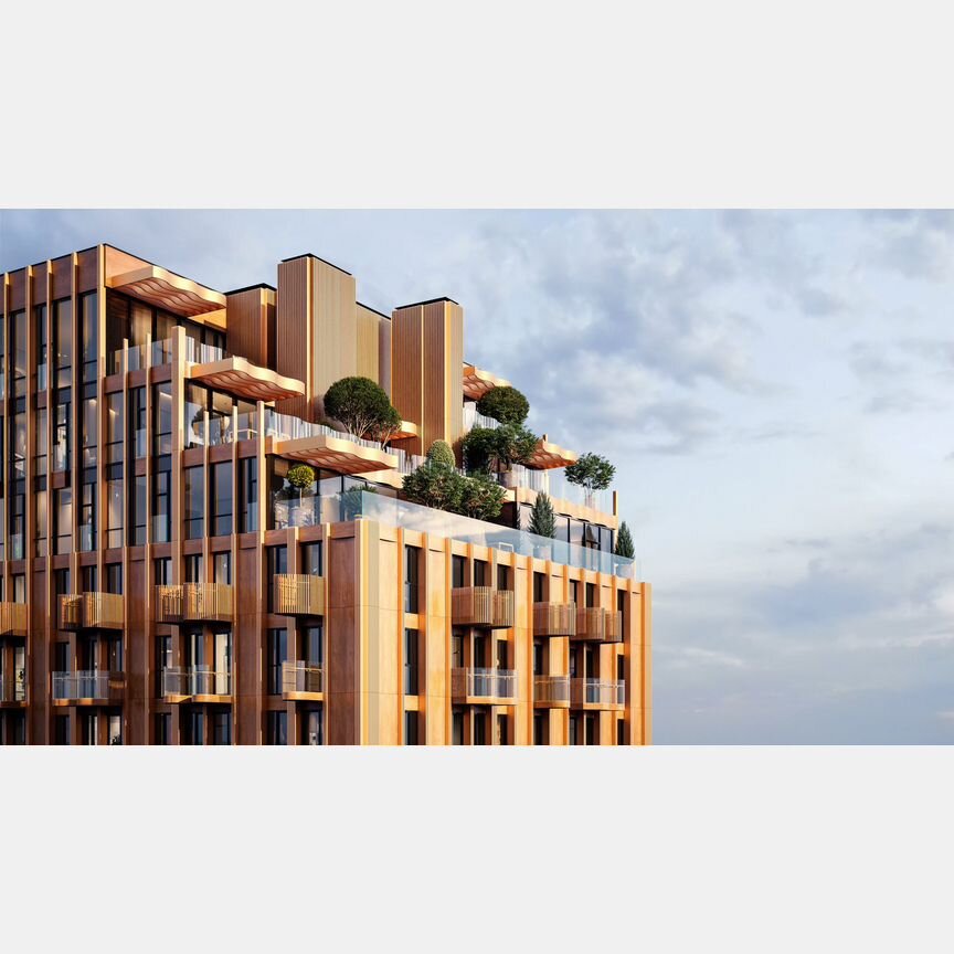 2-к. квартира, 60,8 м², 2/23 эт.